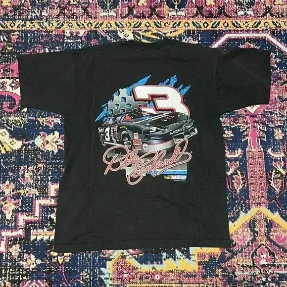 Dale Earnhardt 1997 T-Shirt Nascar Single Stitch Size XL Graphic Tee - Picture 2 of 2